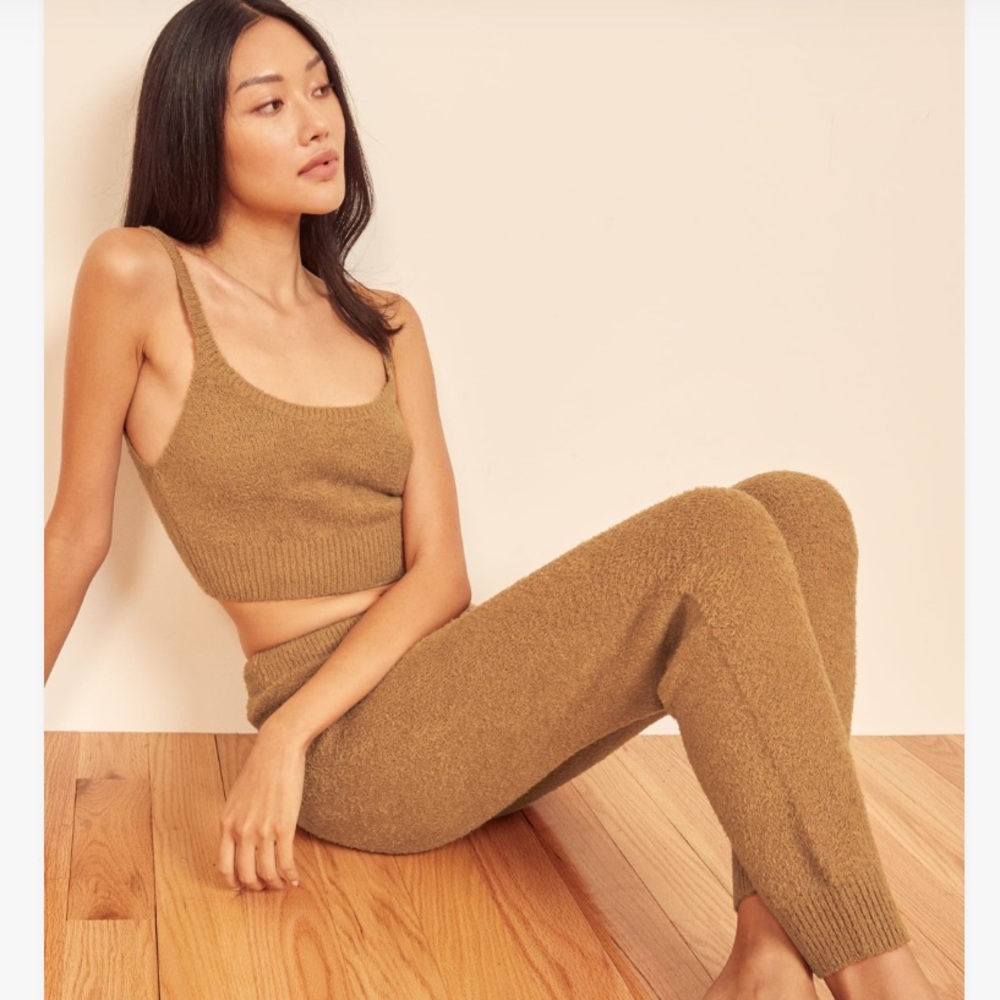 Reformation Monte Two Piece In Camel NWT Medium